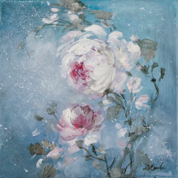 Shabby Chic Décor: Twilight Rose I by Debi Coules