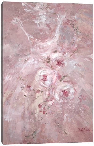 Rose Dance I Canvas Art Print - Debi Coules Fashion