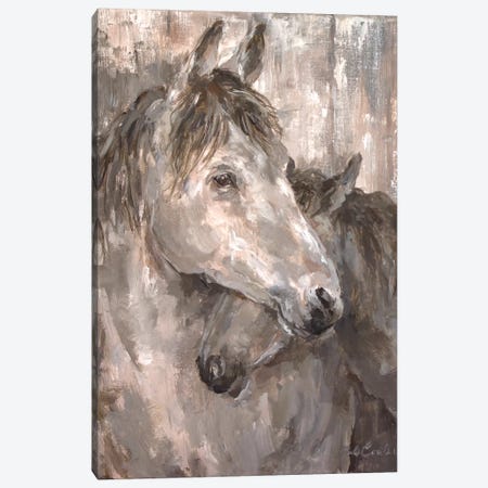 Tender Farmhouse Horse Canvas Print #DEB81} by Debi Coules Canvas Print