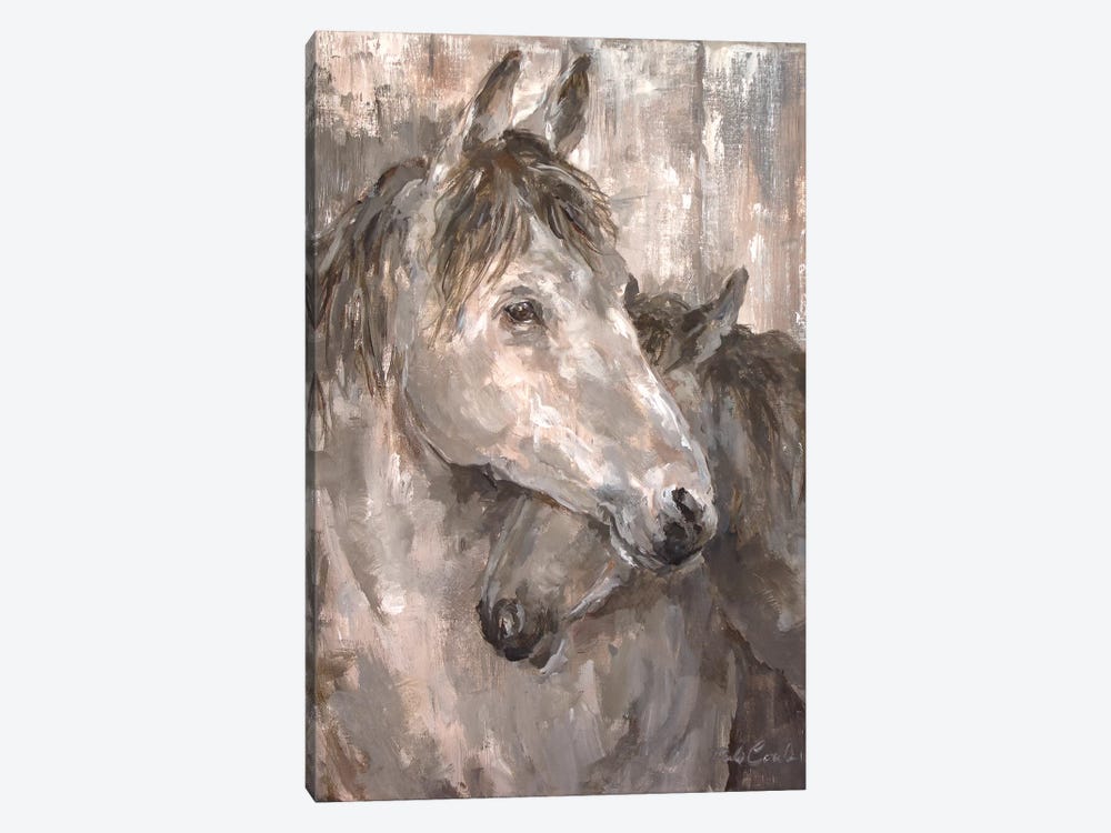 Tender Farmhouse Horse by Debi Coules 1-piece Art Print