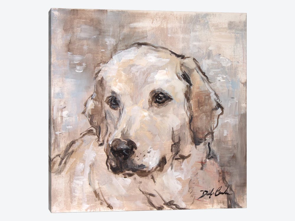 Lovely Lab by Debi Coules 1-piece Art Print