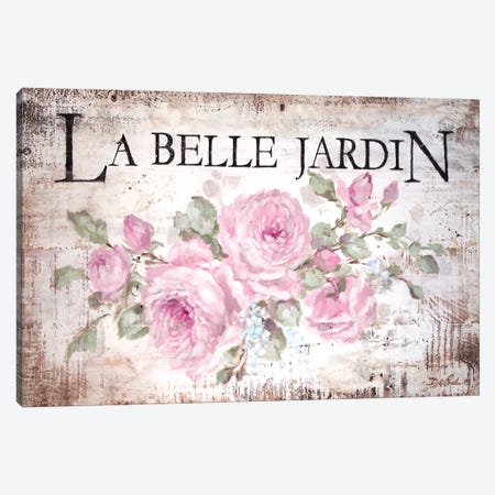 La Belle Jardin Canvas Print #DEB99} by Debi Coules Canvas Wall Art