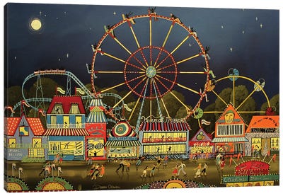The Country Fair Canvas Art Print - Debbie Criswell