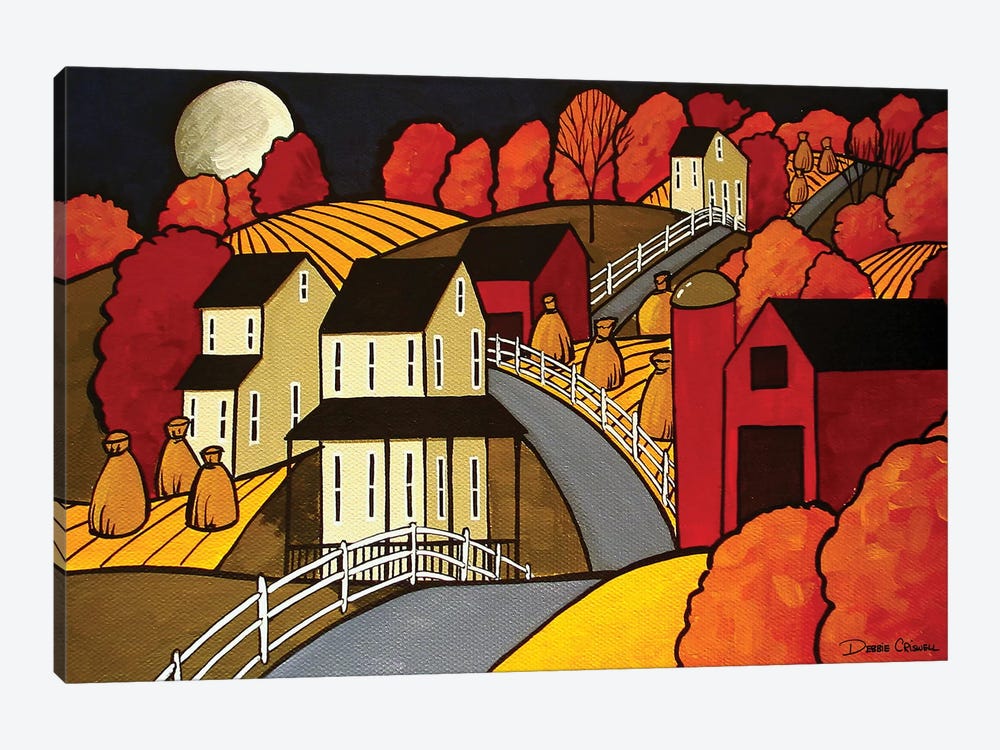 Autumn Night by Debbie Criswell 1-piece Art Print