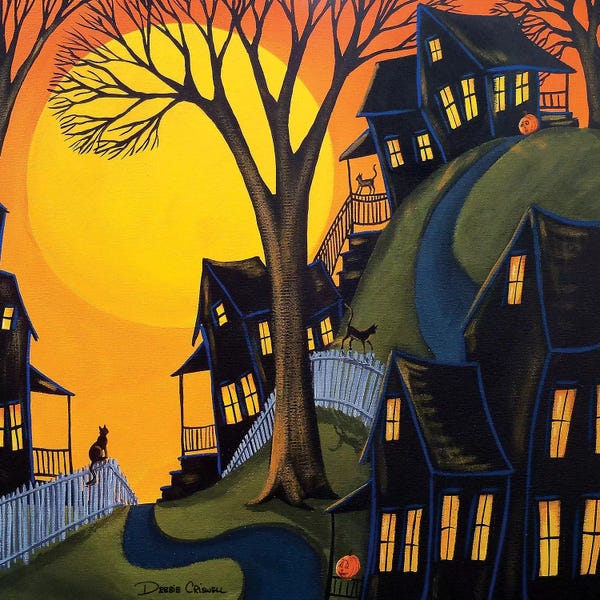 Haunted Houses: Black Cats Prowl by Debbie Criswell