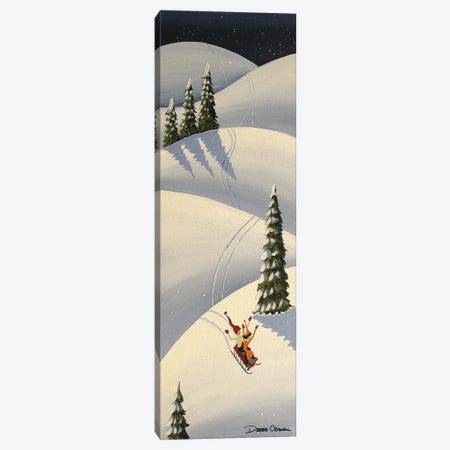 Downhill Fun Canvas Print #DEC136} by Debbie Criswell Canvas Art