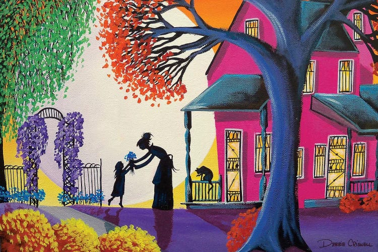 Flowers For Mama by Debbie Criswell wall art
