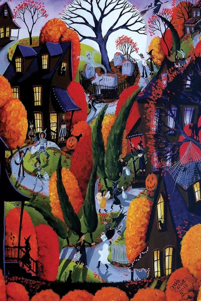 Haunted Houses: Halloween Night by Debbie Criswell