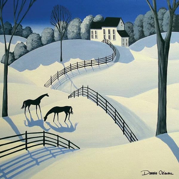 Snowscapes: Oh Oh Winter Time by Debbie Criswell