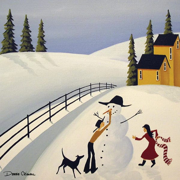 Villages & Towns: Our Big Snowman by Debbie Criswell