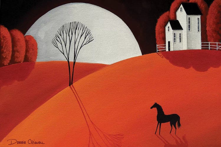 Pretty Pony by Debbie Criswell wall art
