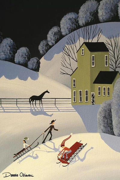 Scenes Of The Season: Robby's Crazy Hat by Debbie Criswell