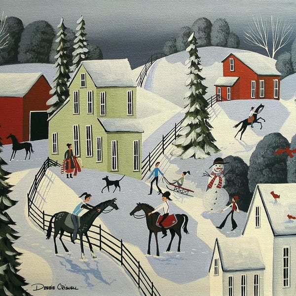 Scenes Of The Season: Snow Fun And Friends by Debbie Criswell