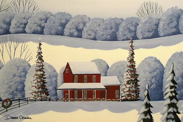 Rustic Winter: The Christmas House by Debbie Criswell