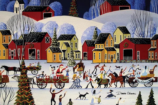 Scenes Of The Season: The Christmas Parade by Debbie Criswell