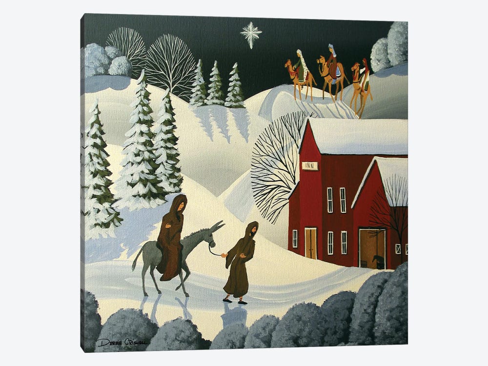 The First Christmas by Debbie Criswell 1-piece Canvas Print