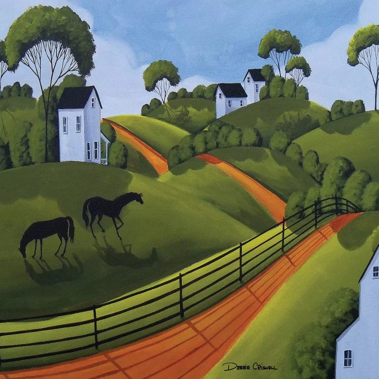 Two Of A Kind by Debbie Criswell wall art