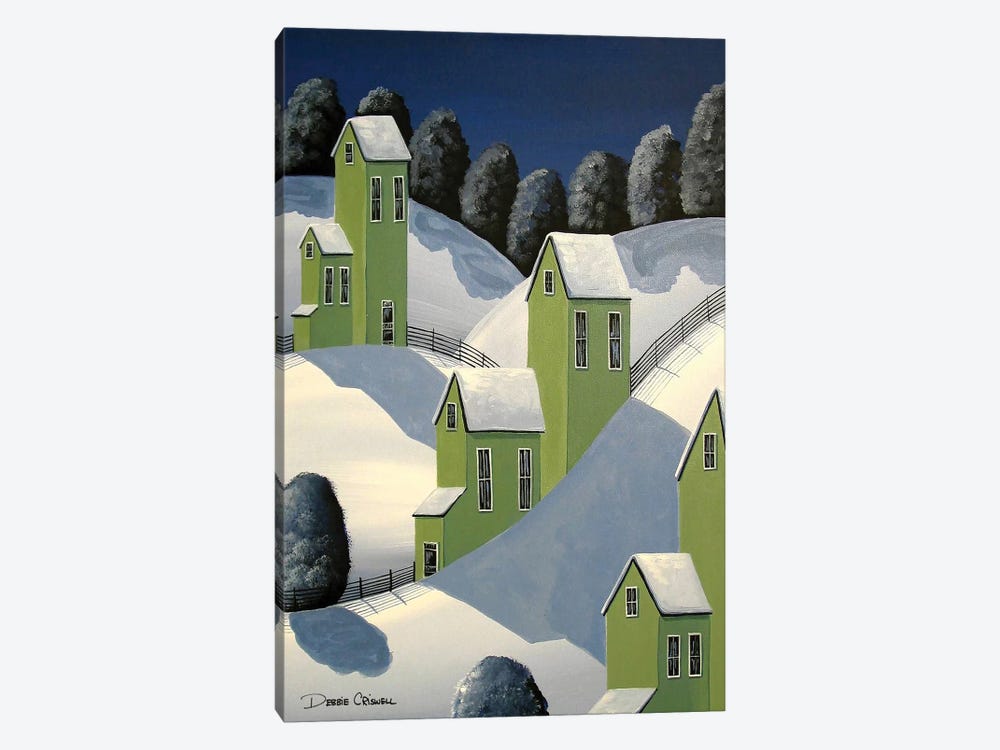 Winter Green by Debbie Criswell 1-piece Canvas Art