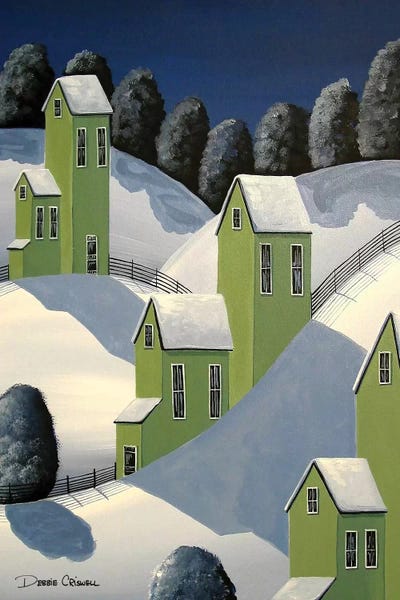 Snowscapes: Winter Green by Debbie Criswell