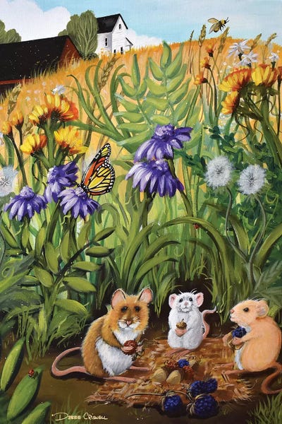 Debbie Criswell: Picnic Mice by Debbie Criswell
