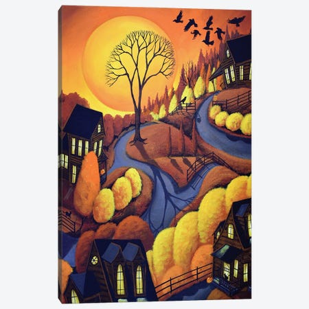 October Evening Canvas Print #DEC188} by Debbie Criswell Canvas Wall Art
