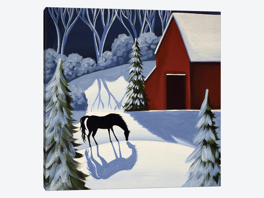 Winter Eve by Debbie Criswell 1-piece Canvas Artwork