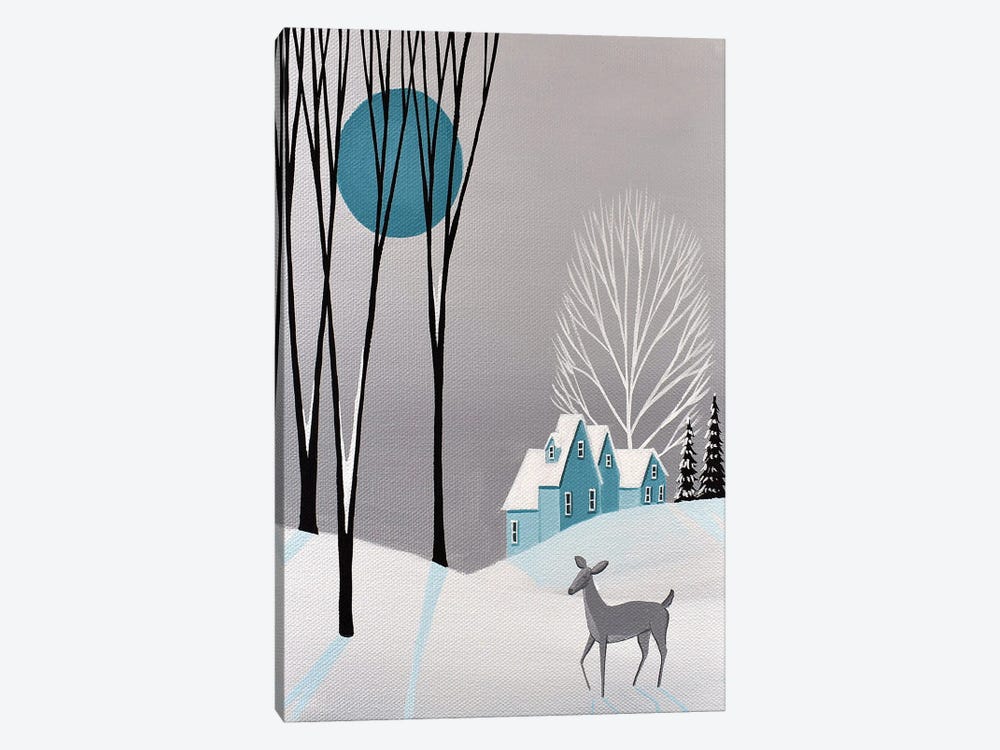 Snow Quiet by Debbie Criswell 1-piece Canvas Wall Art