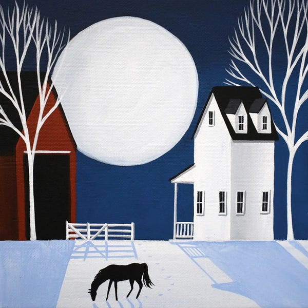 Snowscapes: Winter Moon by Debbie Criswell
