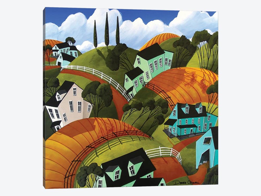 Cool Country by Debbie Criswell 1-piece Canvas Print