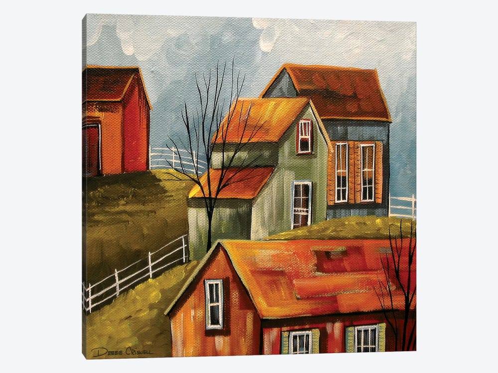 Country Color III by Debbie Criswell 1-piece Art Print