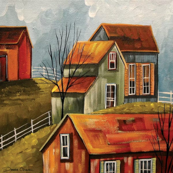 Folk Art: Country Color III by Debbie Criswell