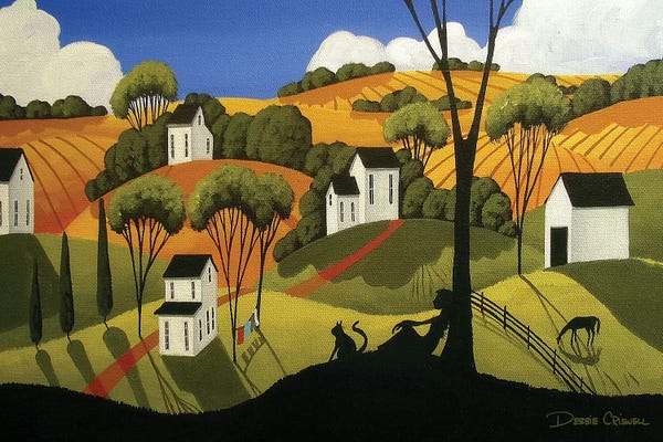 Hillsides: Daydream by Debbie Criswell