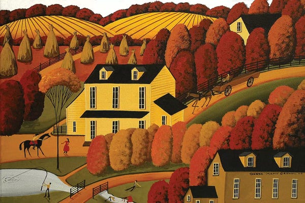 Hillsides: Down In The Valley by Debbie Criswell