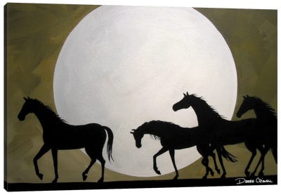 Leading The Way Canvas Art Print - Debbie Criswell