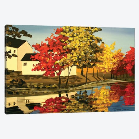 Mix Of Autumn Canvas Print #DEC65} by Debbie Criswell Canvas Print