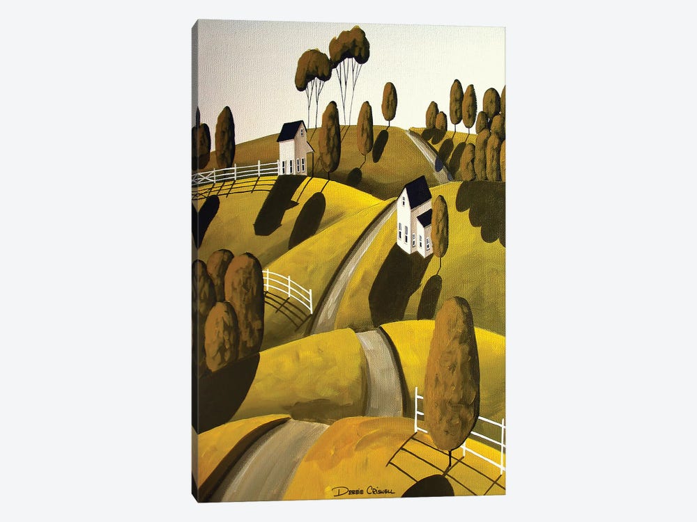 Modern Hill by Debbie Criswell 1-piece Art Print