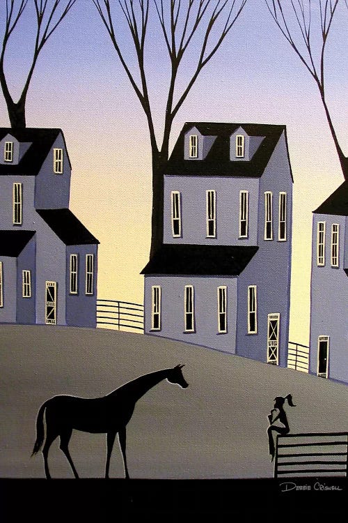 My Blue Heaven by Debbie Criswell wall art