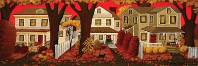 October by Debbie Criswell canvas print