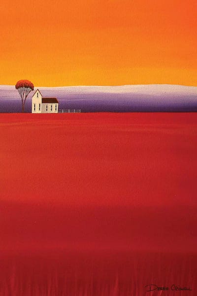 Purple Haze by Debbie Criswell framed canvas print