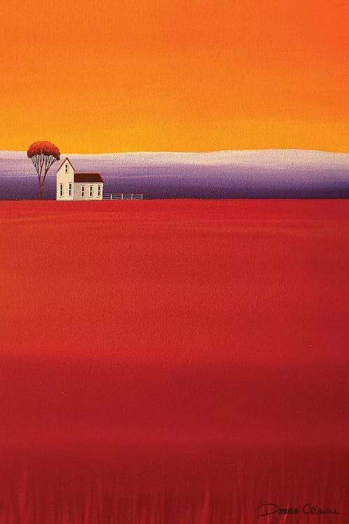 Purple Haze by Debbie Criswell wall art