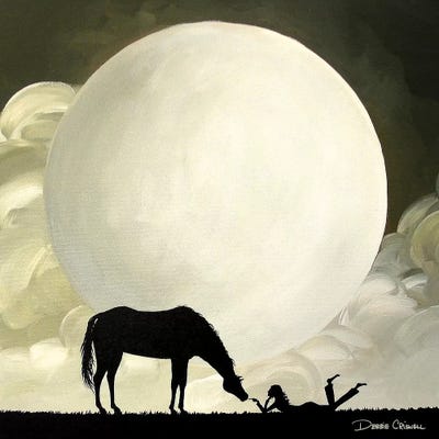 Quality Time by Debbie Criswell framed canvas print