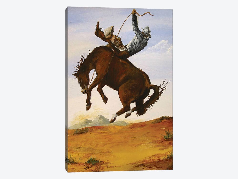 Ride Em High by Debbie Criswell 1-piece Art Print