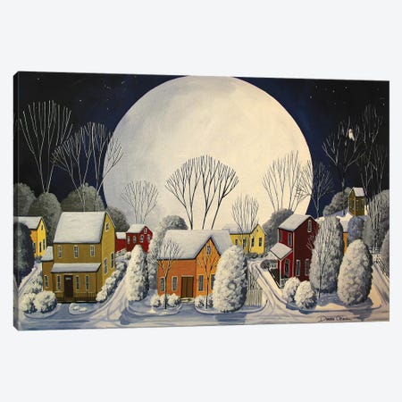 Starry Sky Quiet Night Canvas Print #DEC93} by Debbie Criswell Canvas Art Print