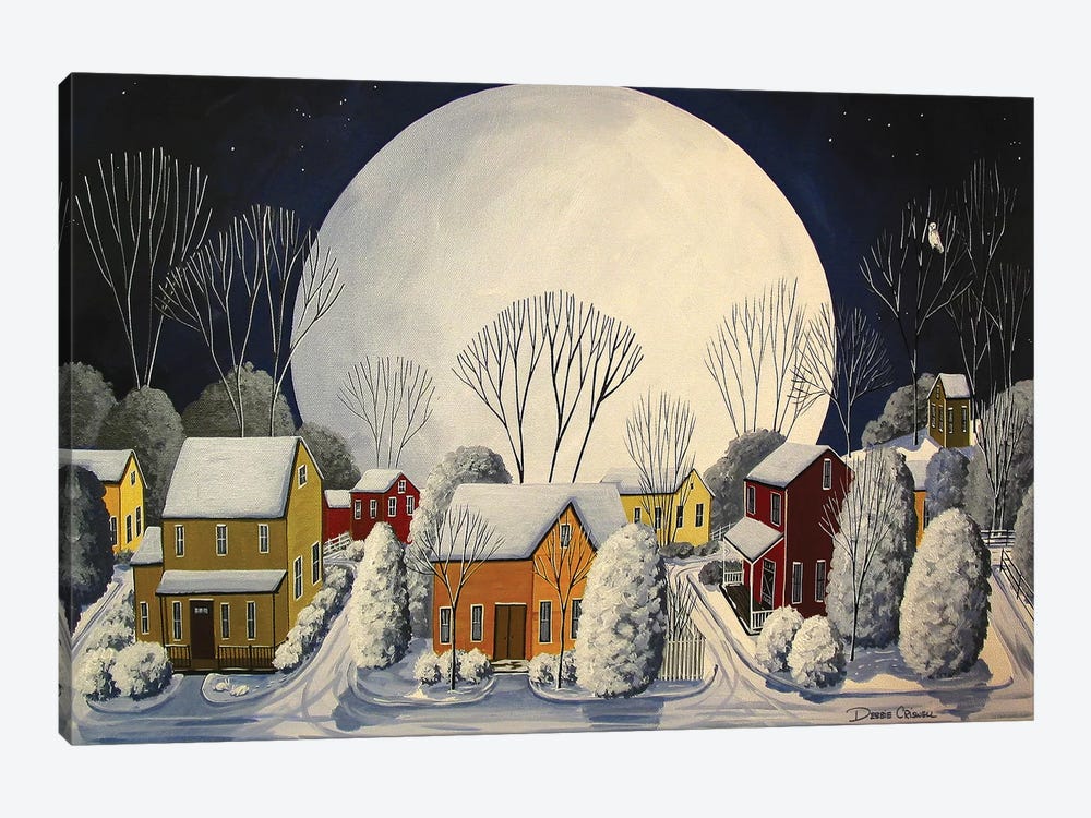Starry Sky Quiet Night by Debbie Criswell 1-piece Canvas Art Print