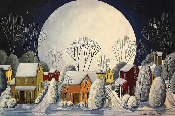 Snowscapes: Starry Sky Quiet Night by Debbie Criswell
