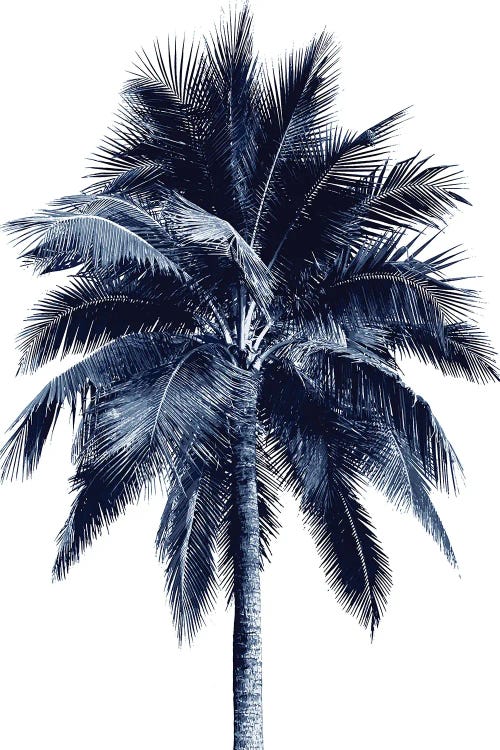 Blue Palm Tree I