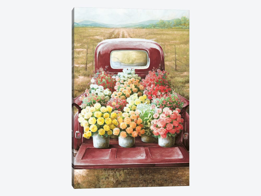 Flowers for Sale  by Dee Dee 1-piece Art Print