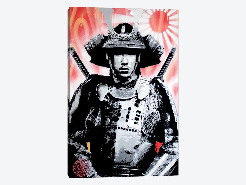 Sunrise Samurai by D13EGO 1-piece Canvas Art Print