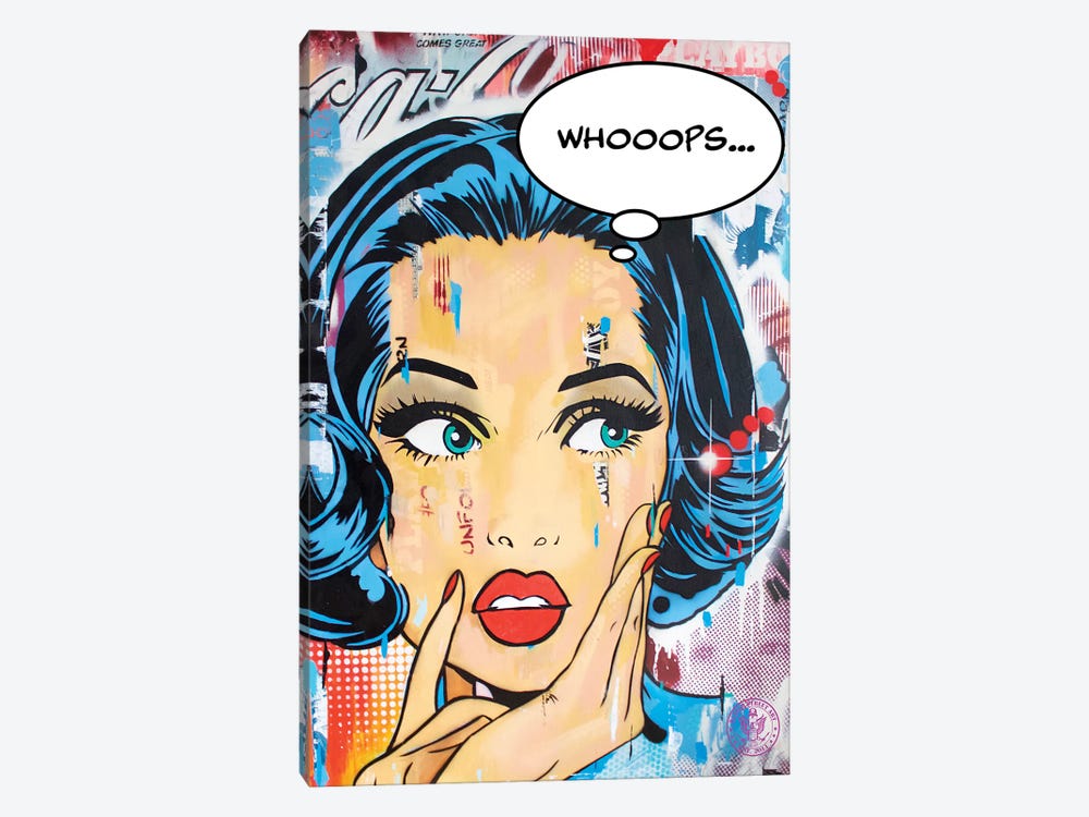 Whoops by D13EGO 1-piece Art Print