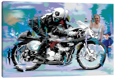 Speed Canvas Art Print - D13EGO